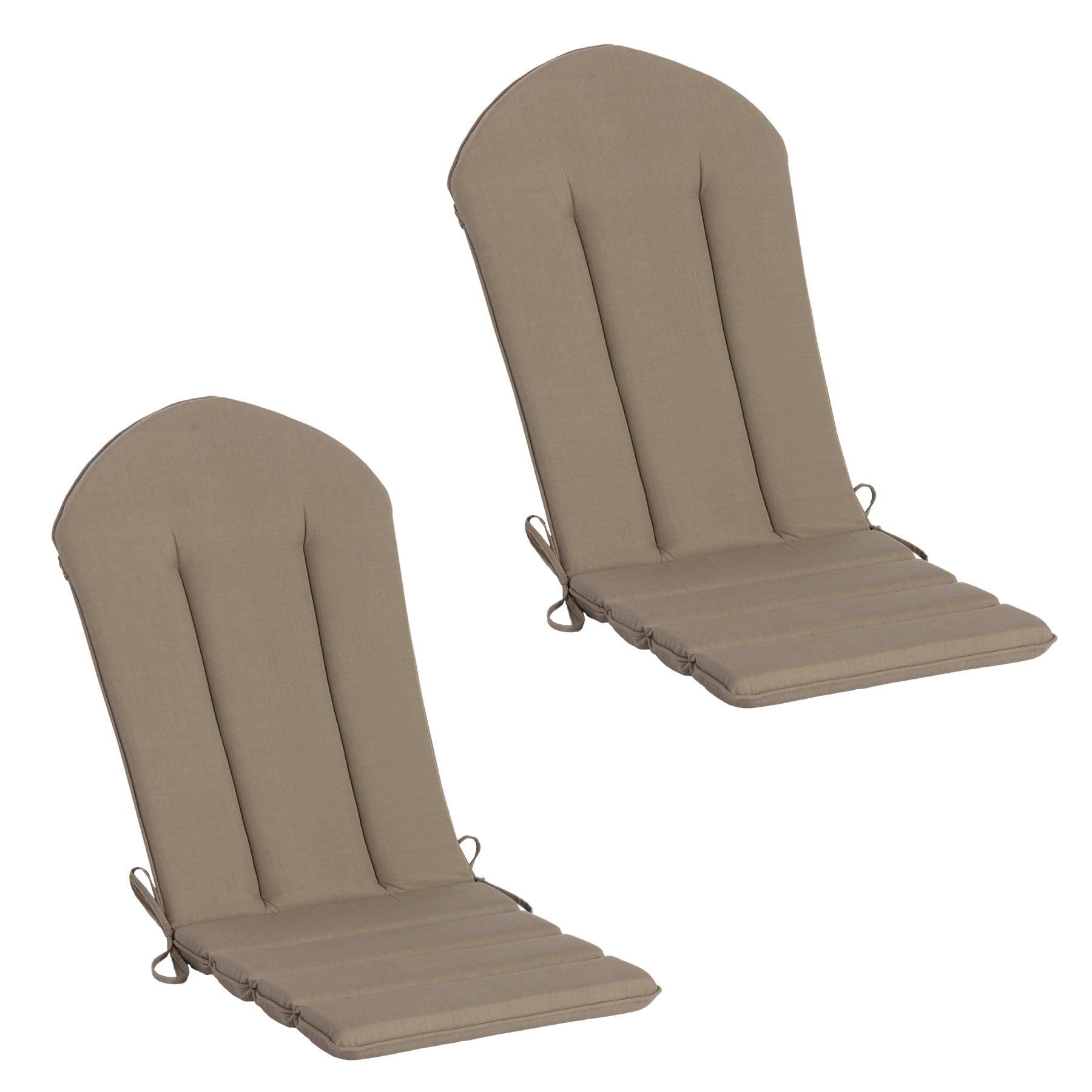 50"x20" Adirondack Chair Cushions Set of 2, Outdoor Rocking Chair Cushions Water-Resistant Weather Resistant High Back Patio Replacement Cushions,Folding Patio Chair Pad