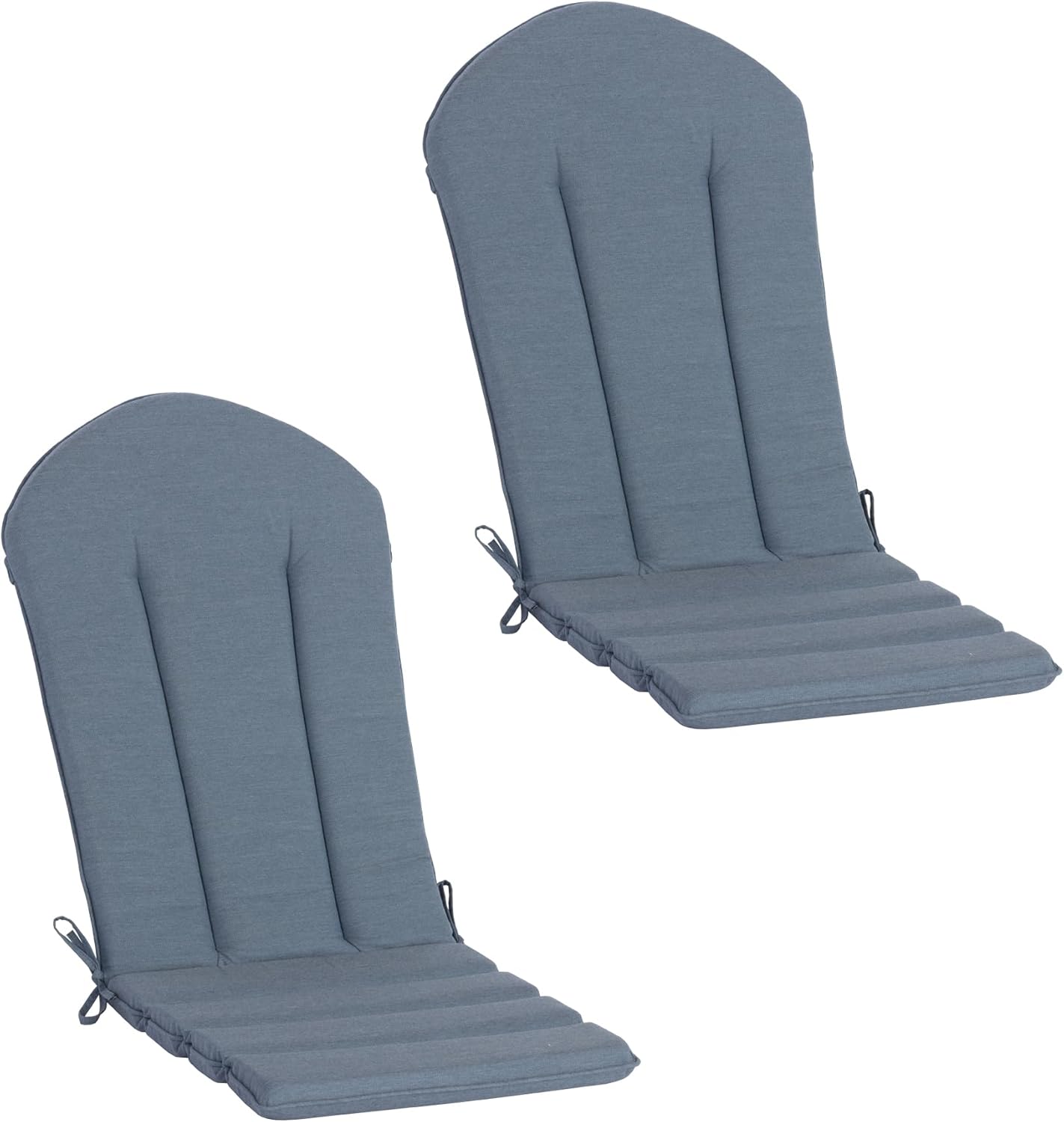 50"x20" Adirondack Chair Cushions Set of 2, Outdoor Rocking Chair Cushions Water-Resistant Weather Resistant High Back Patio Replacement Cushions,Folding Patio Chair Pad