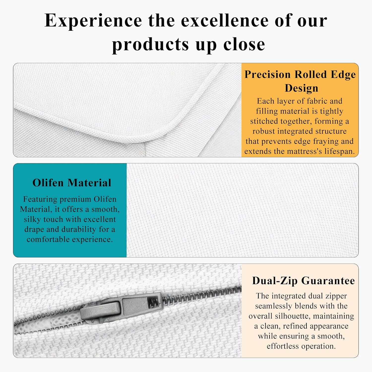 5 Pc Twin Patio Daybed Cushions Set,Twin Size Outdoor Hanging Porch Swing Bed Mattress Bolster Pillow Complete Set (White, 75 * 39 * 6in)